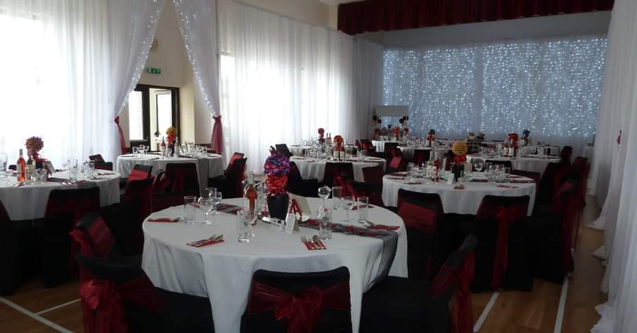 Wedding Reception Setup